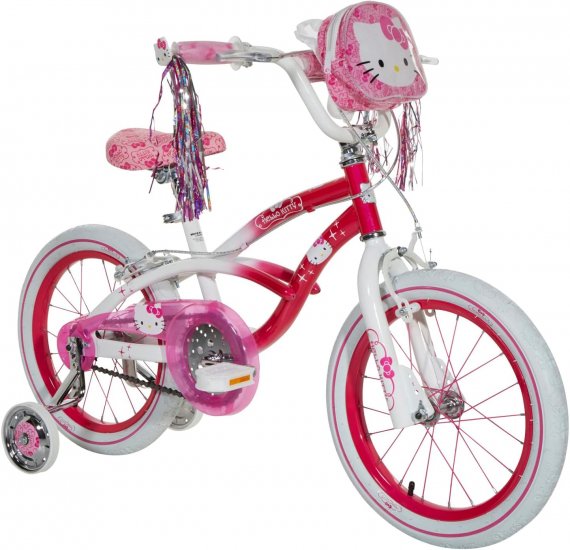 Dynacraft Hello Kitty Girls BMX Street Bike 16