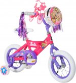 Dynacraft Barbie Kids Bike Girls 12 Inch with Training Wheels