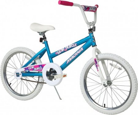 Dynacraft Magna Star Burst Bike, 12-20-Inch Wheels, Girls Ages 3-10 years old